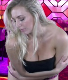 Hayley Marie Coppin, blonde, busty, club, topless