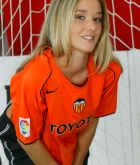 Jana H, blonde, strip, soccer, WC2010