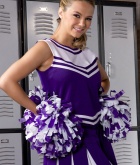 Ashlynn Brooke, blonde, strip, cheerleader, locker room