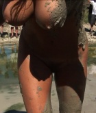Nude, boot camp, outdoors, mud, wrestle, wet