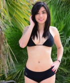 Zoe Martinez, brunette, strip, topless, boobs, bikini
