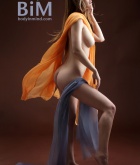 Damianne, blonde, strip, nude, pose