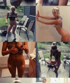 Brooke Marks, blonde, nude, soccer, ass, bodypaint