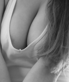 Eva Lovia, brunette, strip, topless, boobs, leotard