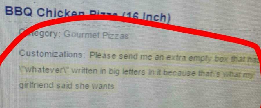boobs, ass, flash, public, pizza