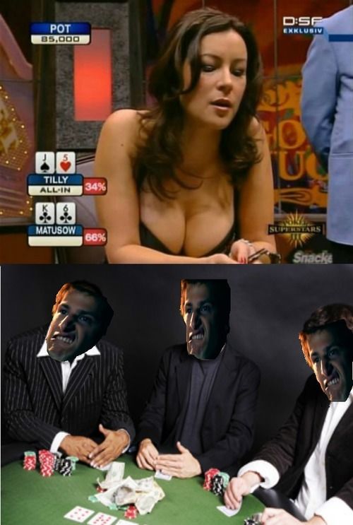 boobs, ass, poker, semen, public