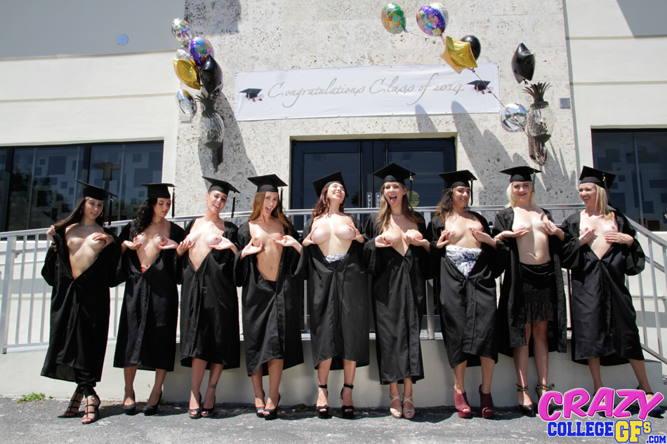 A Boob-filled Graduation Day! 